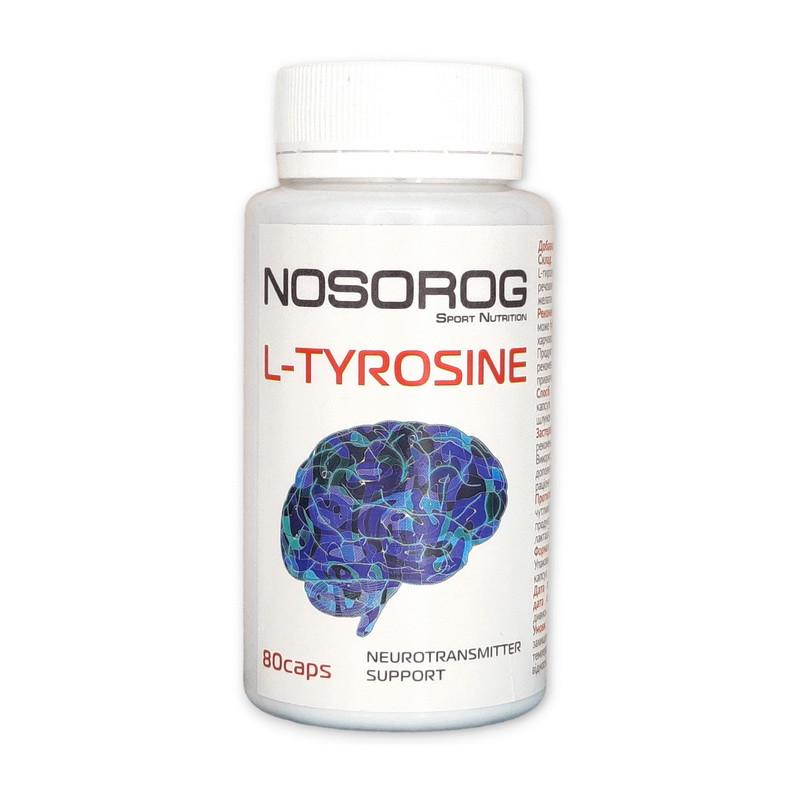 Тирозин NOSOROG L-Tyrosine 80 капс. (10288-01)