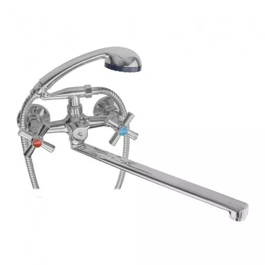 Смеситель для ванны Wezer DMT7-B722 двухвентильный Хром (SQ-1036545)