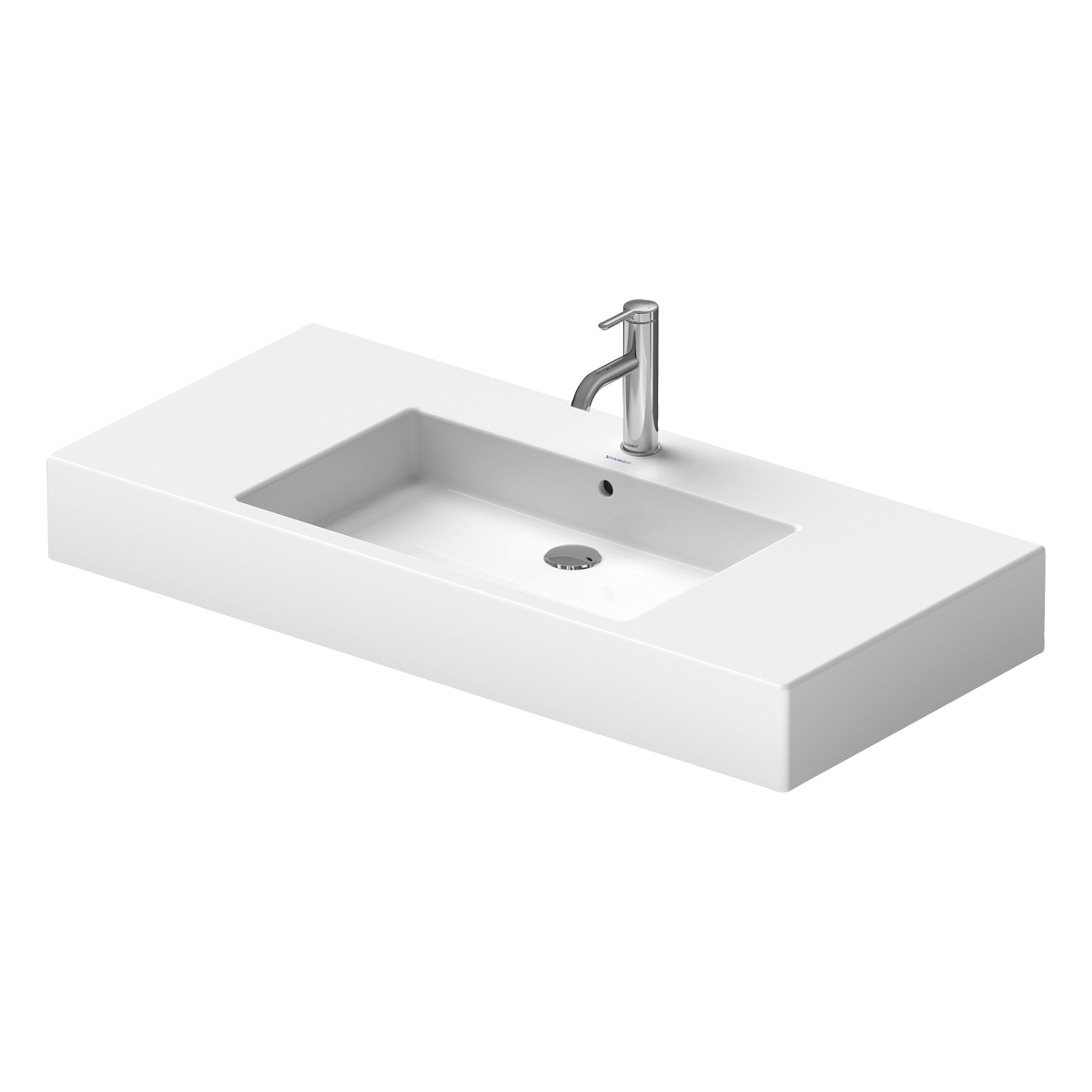 Умывальник подвесной Duravit Vero 105x49 см Белый (0329100000)