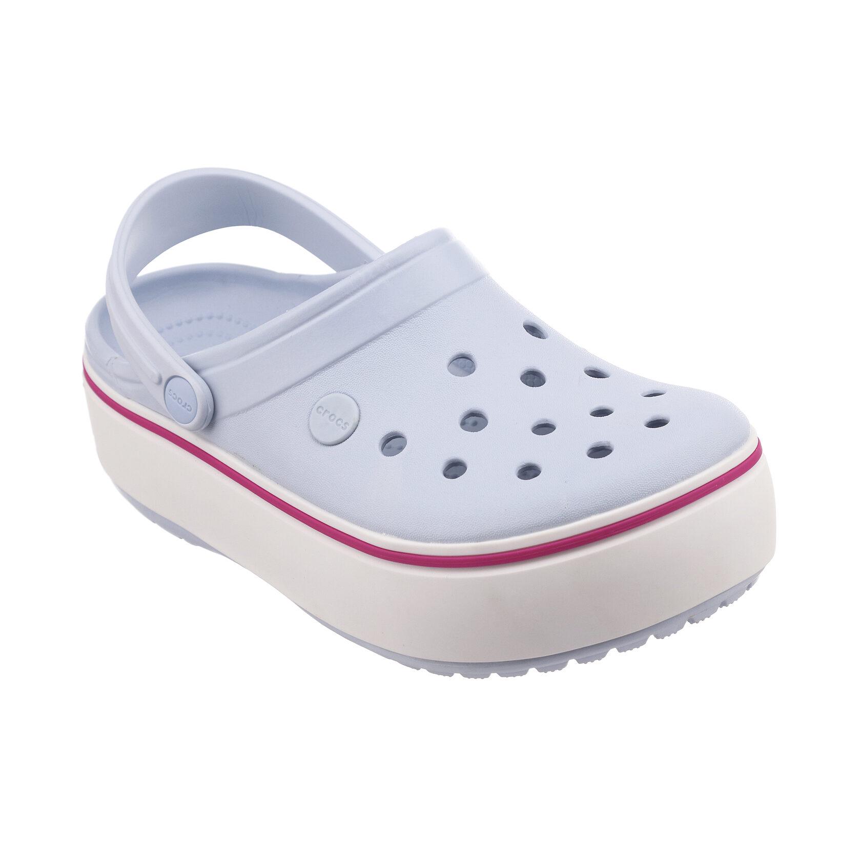 Сабо Crocs Crocband Platform Clog M7-W9 р. 39 Ice/Blue - фото 3