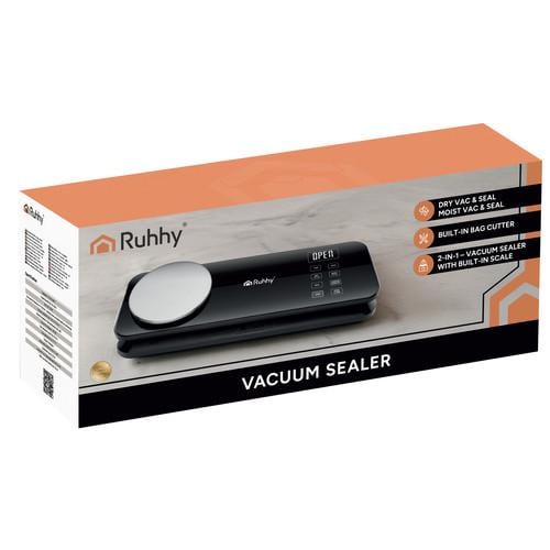 Пакувальник вакуумний Ruhhy 24756 120 Вт з вбудованими вагами - фото 6 Пакувальник вакуумний Ruhhy 24756 120 Вт з вбудованими вагами - фото 6