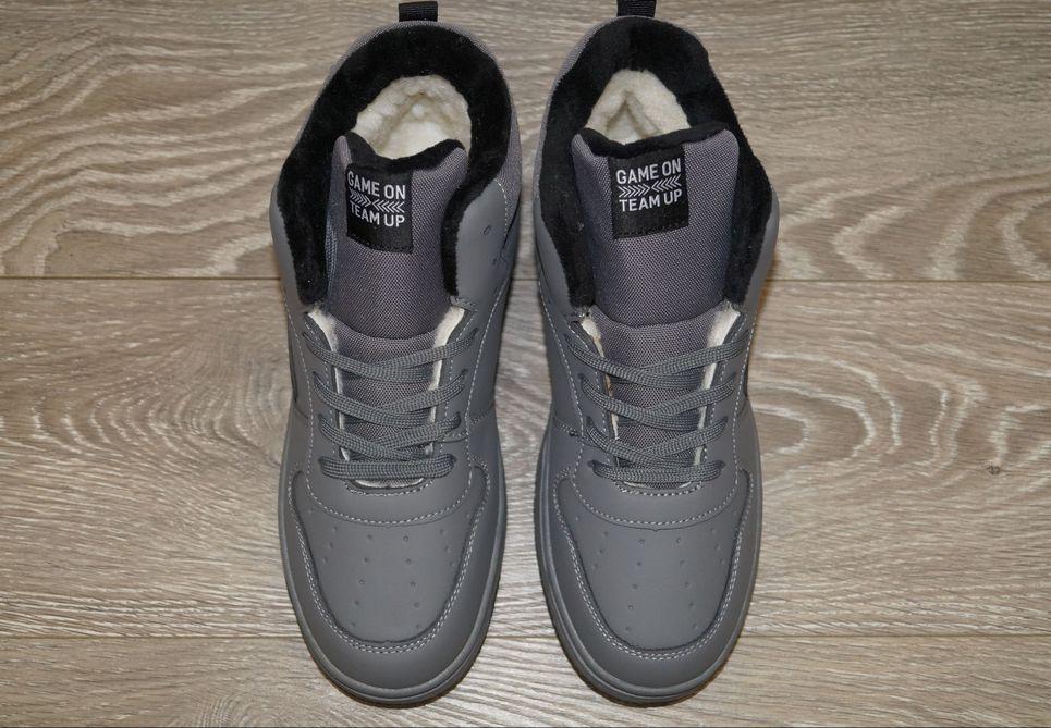 Хайтопи зимові підліткові FDEK р. 36 23 см Сірий (31330-36) - фото 4 Хайтопи зимові підліткові FDEK р. 36 23 см Сірий (31330-36) - фото 4