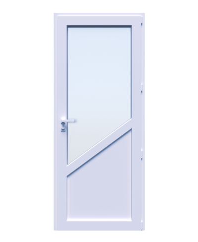 Дверь балконная пластиковая однокамерная Steko с фурнитурой AXOR 2000х700 мм Белый (29256774)