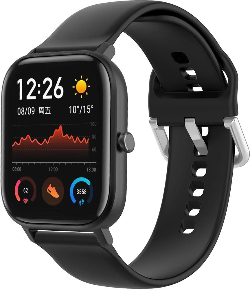 Ремешок Bart для Amazfit GTS Black (20 мм) (21801)