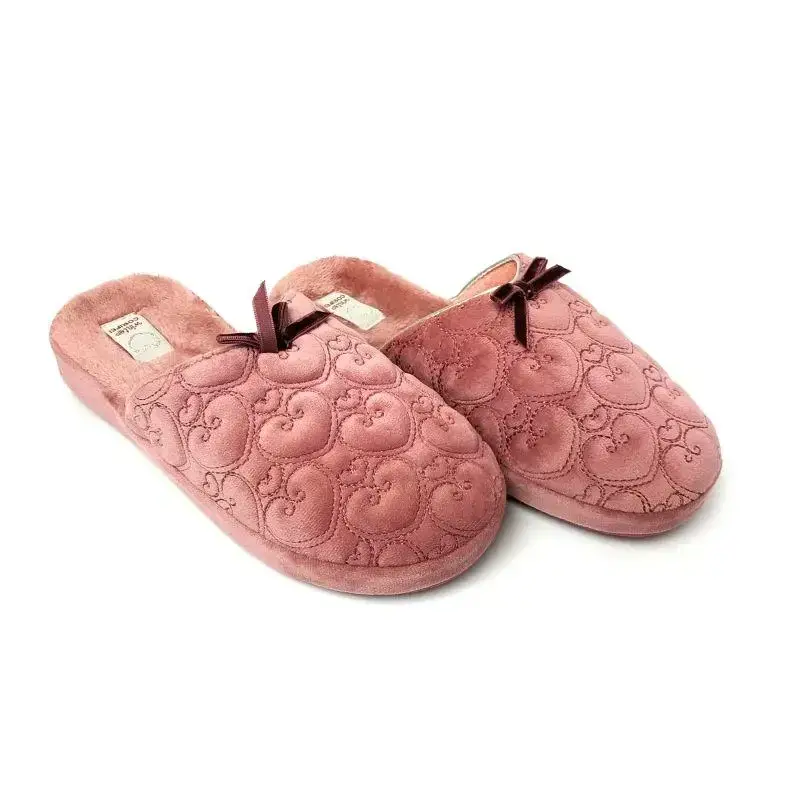 Тапочки домашние Jomix женские сердце 25-25,5 см р. 40 Розовый  (31460-40)