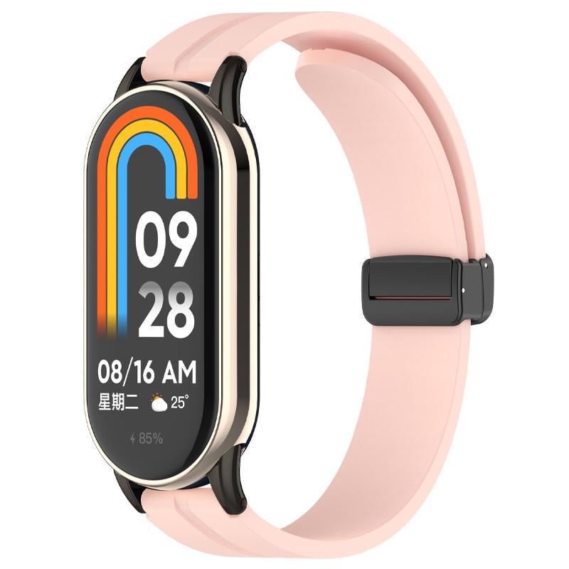 Ремінець Line Magnetic для Xiaomi Mi Band 9/8 Рожевий (00000077060_6)