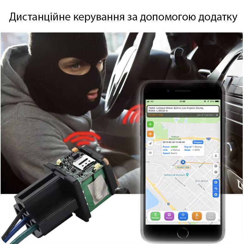 GPS-трекер SinoTrack ST-907 портативный автомобильный с дистанционным управлением Черный (87639353) - фото 3