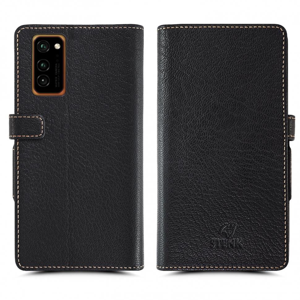 Чехол книжка Stenk Wallet для Huawei Honor View 30 Черный (67247)