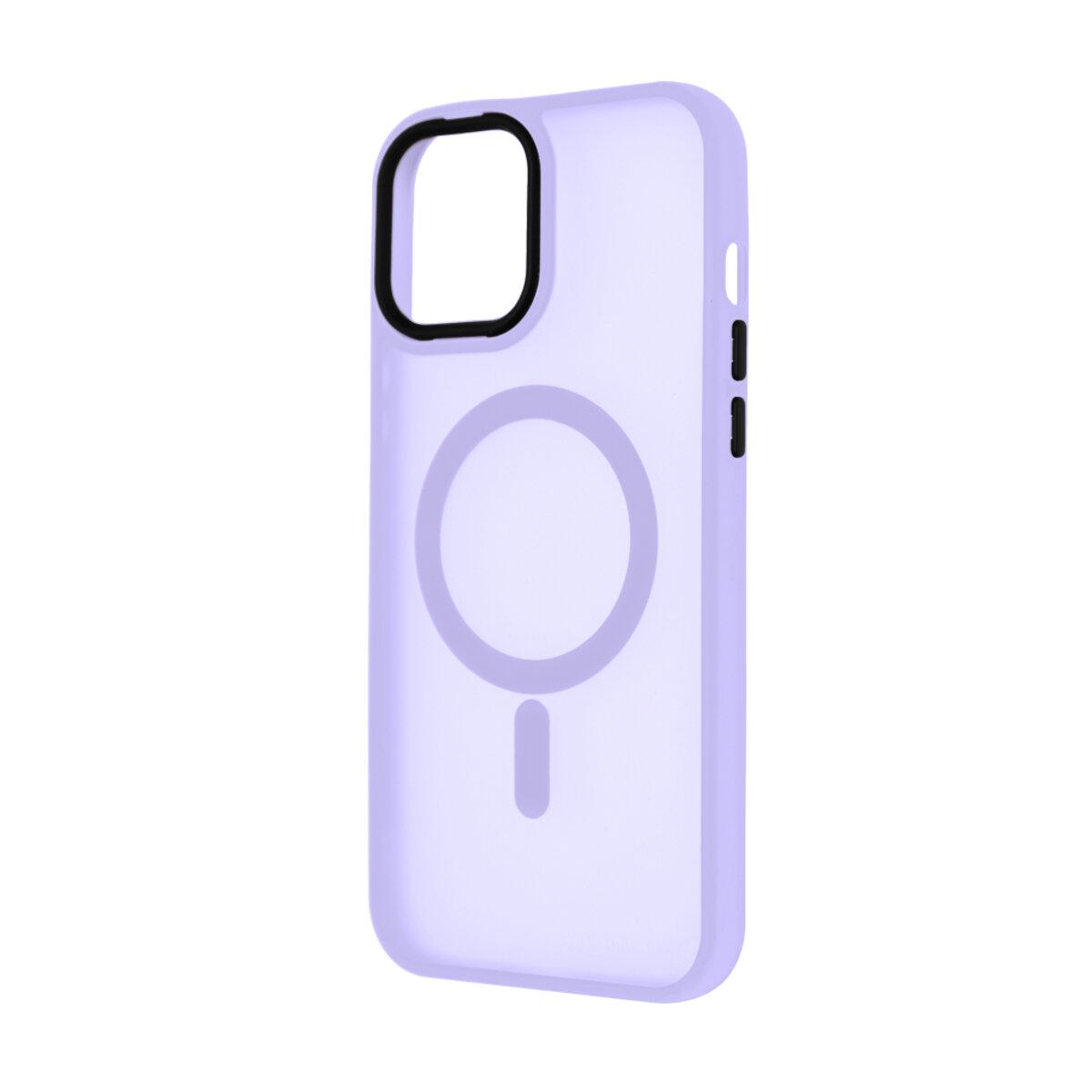 Протиударний чохол для Apple iPhone 12 Pro Max Cosmic Magnetic Color HQ / Lilac