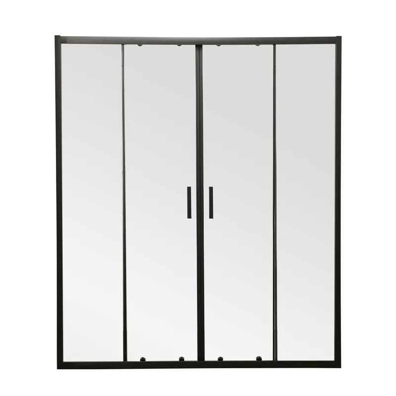 Дверь в нишу MIXXUS Premium DIVERSE SD01-160x185-TR прозрачное стекло 5 мм Black (MI6879) Дверь в нишу MIXXUS Premium DIVERSE SD01-160x185-TR прозрачное стекло 5 мм Black (MI6879)