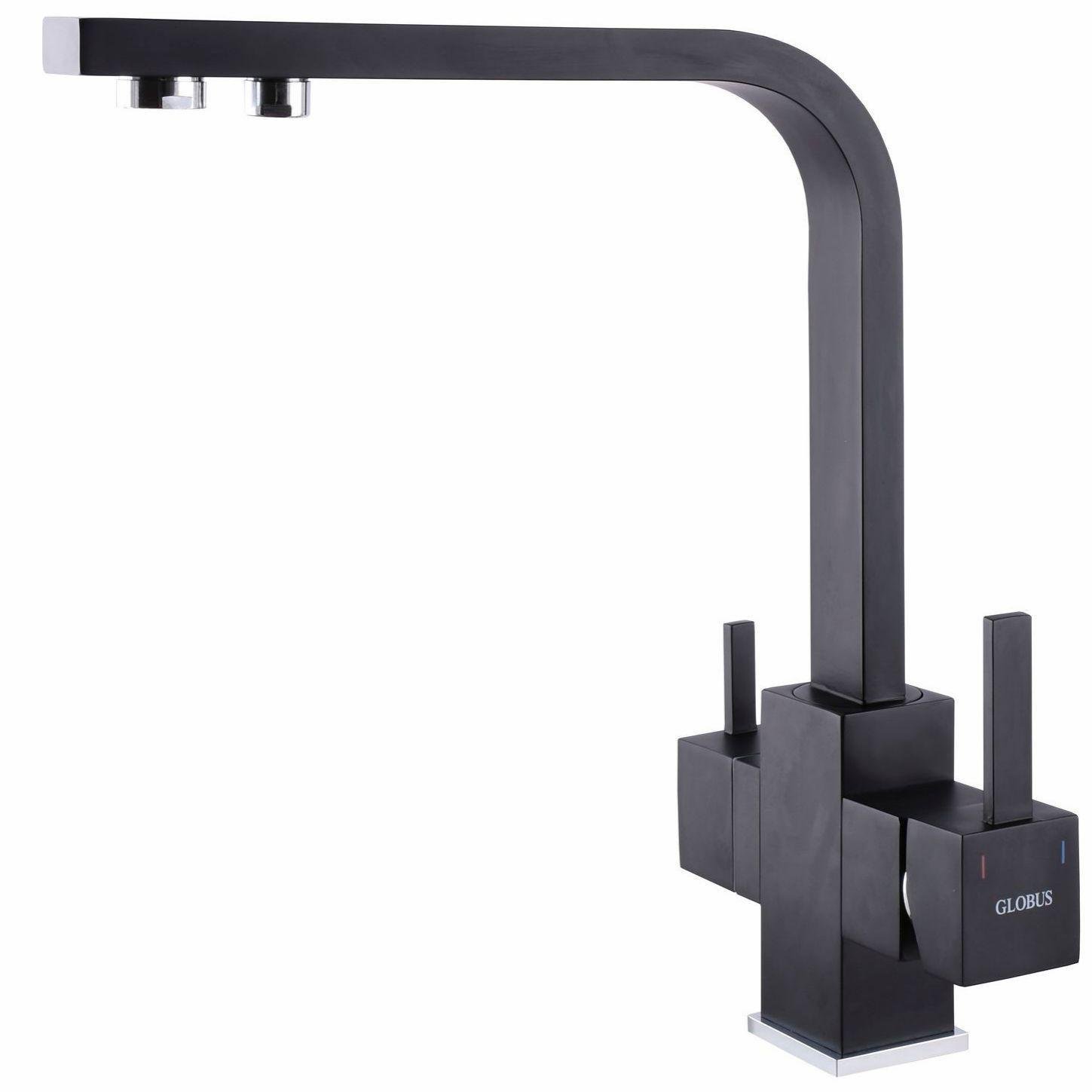 Смеситель для кухни под осмос Globus Lux Lazer GLLR-0111-10-BB (0278)