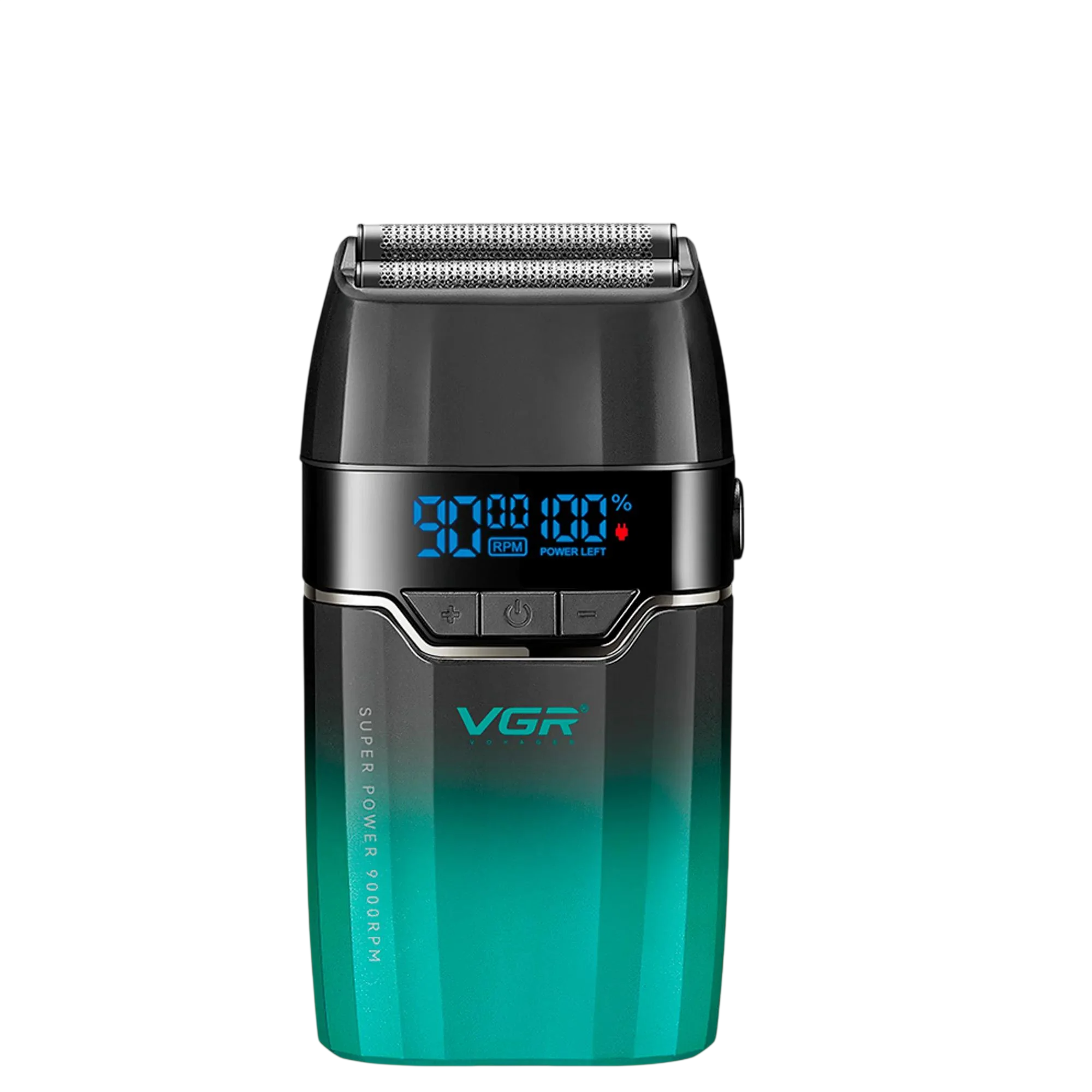 Электробритва VGR V-308 Professional Foil Shaver 9000 RPM LCD дисплей Зеленый