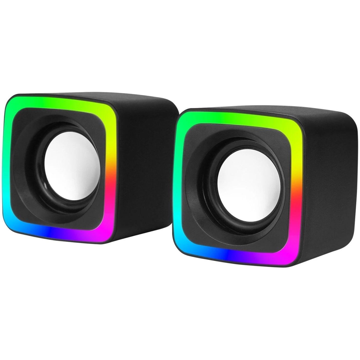 Компьютерная акустика Xtrike ME SK-201 6 Вт USB 2.0 с RGB-подсветкой Черный (658607) Компьютерная акустика Xtrike ME SK-201 6 Вт USB 2.0 с RGB-подсветкой Черный (658607)