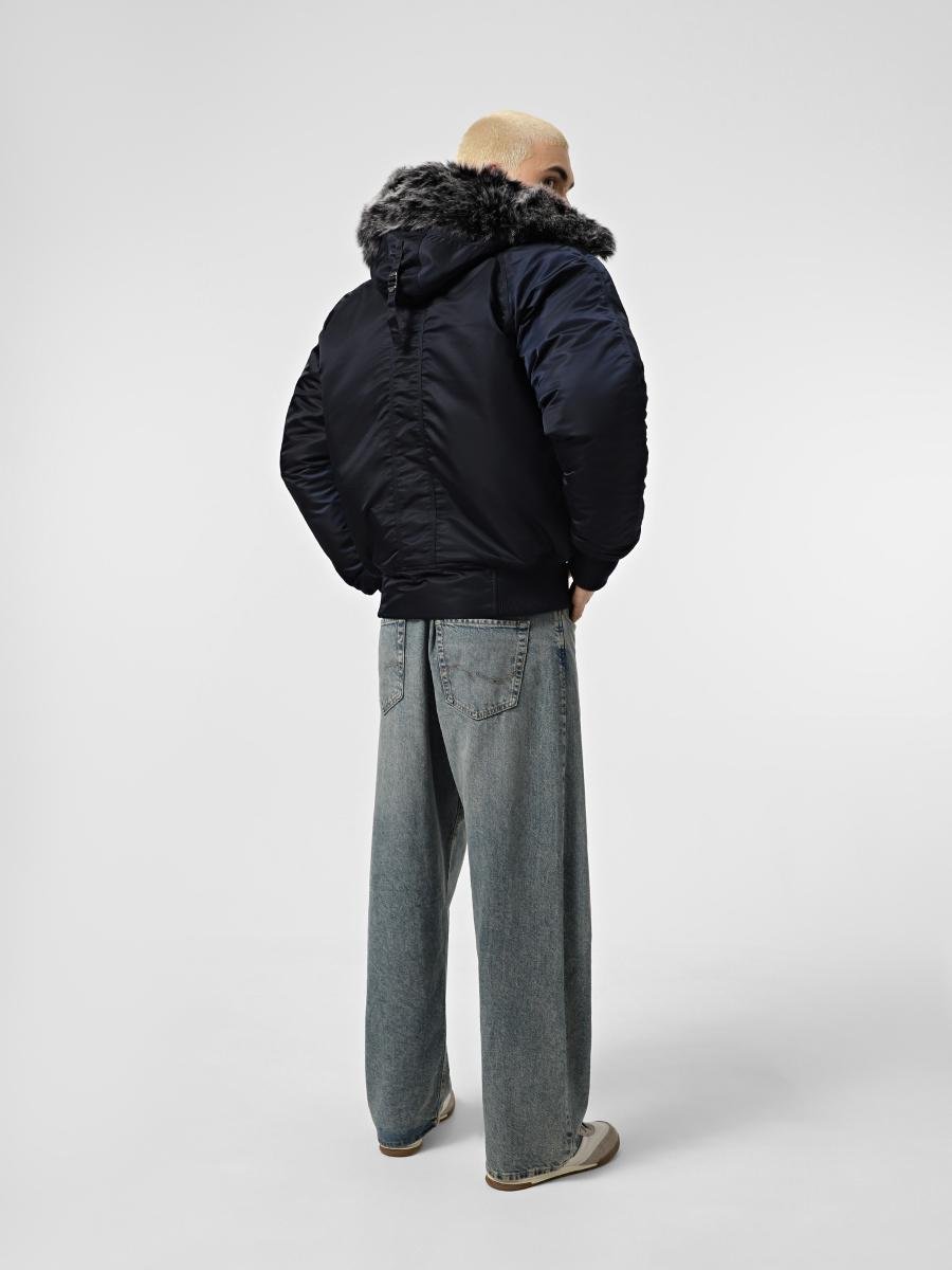 Куртка зимова коротка Airboss N-2B Starhawk L Синій (125591) - фото 6