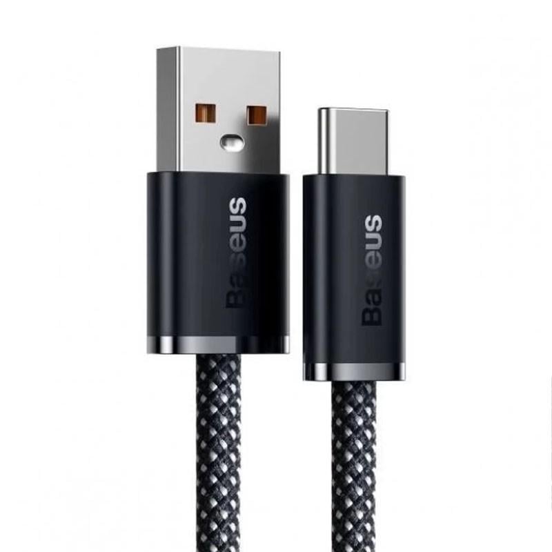 Кабель дата BASEUS Dynamic Series USB Type-C 100W 1 м Чорний (CALD000616)