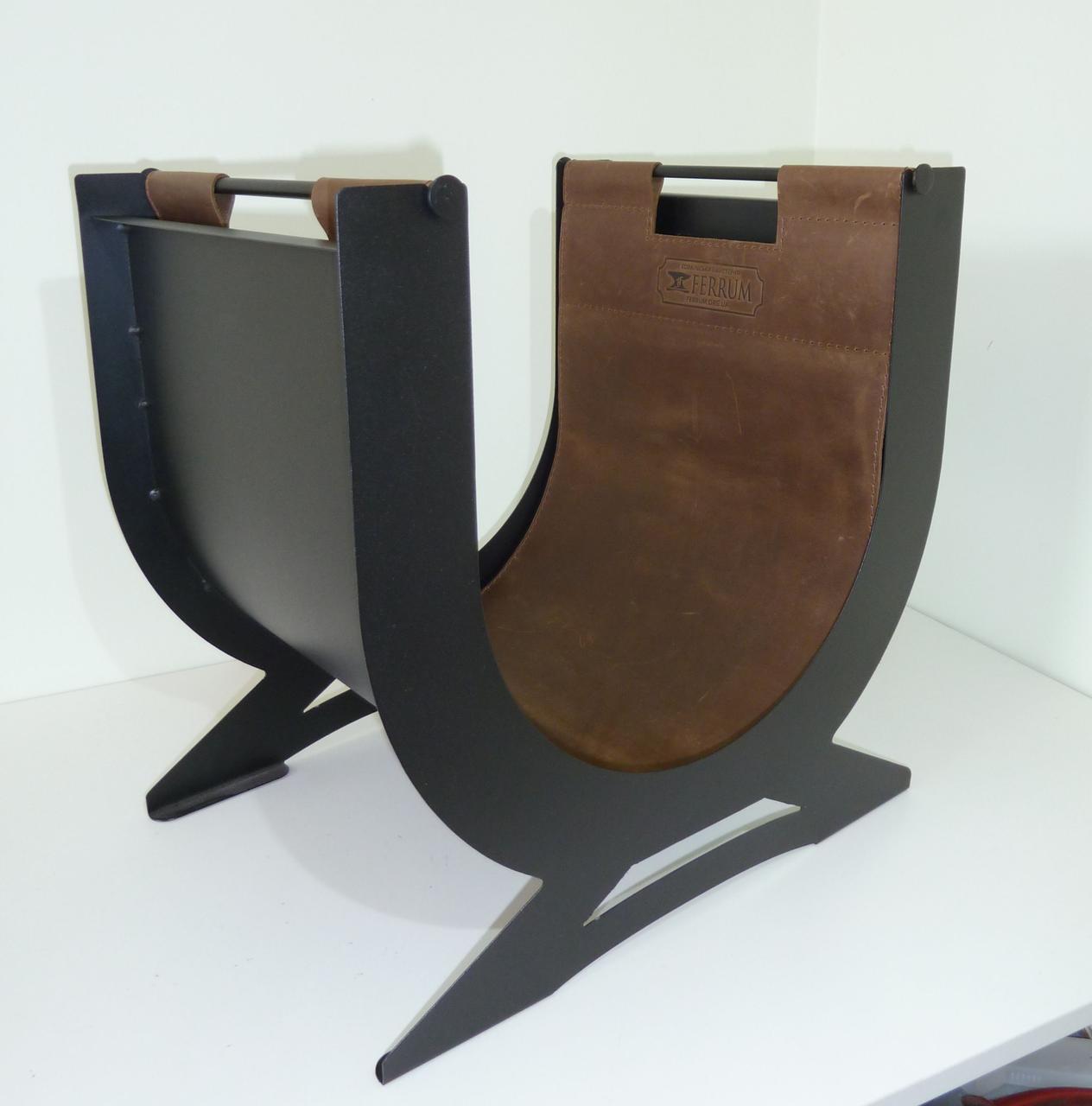 Дровница для камина Зевс с сумкой для дров Черный (891) - фото 7 Дровница для камина Зевс с сумкой для дров Черный (891) - фото 7