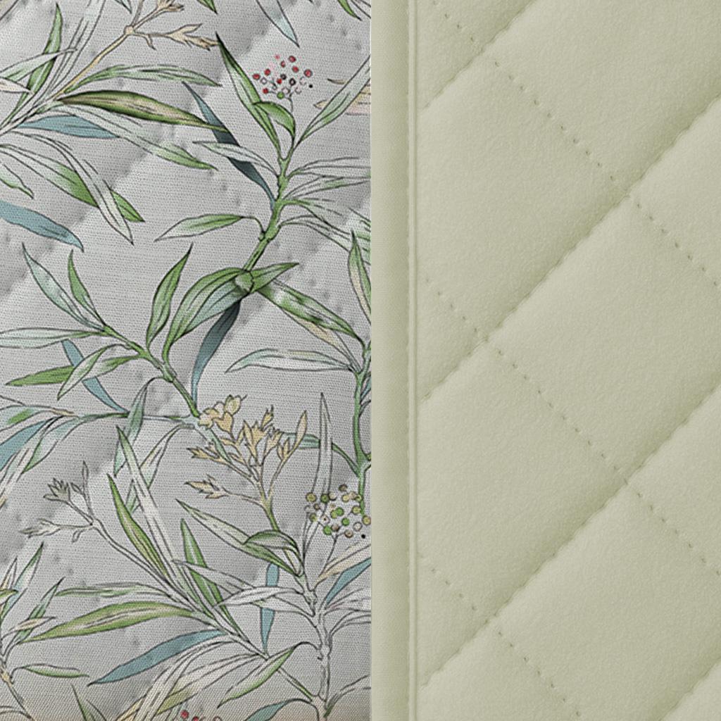 Покривало двостороннє Zastelli Oliva on light/Vanilla 145х210 см Різнокольоровий (22695) - фото 2 Покривало двостороннє Zastelli Oliva on light/Vanilla 145х210 см Різнокольоровий (22695) - фото 2