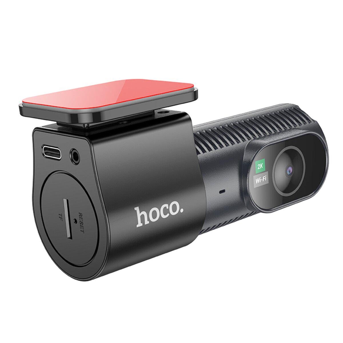 Відеореєстратор Hoco DV7 2K 2560x1440 display hidden driving recorder Black (607761)
