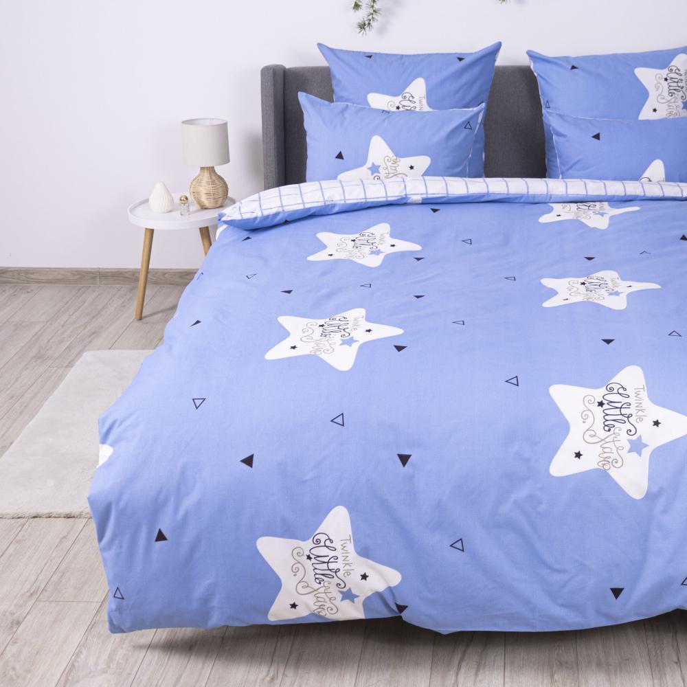Комплект постельного белья ТЕП Soft Dreams Twinkle Stars двуспальный 175x210 см наволочки 2x70х70 см (17674)