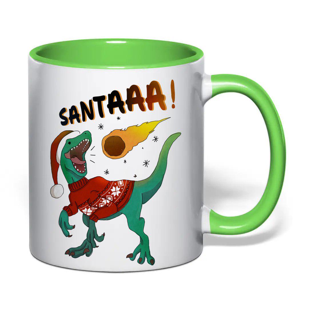 Чашка керамічна Новорічна (13457344) - фото 1