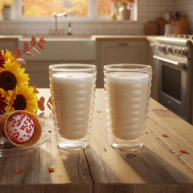 Стаканы с двойным дном Herisson 2 шт 225 мл - фото 2