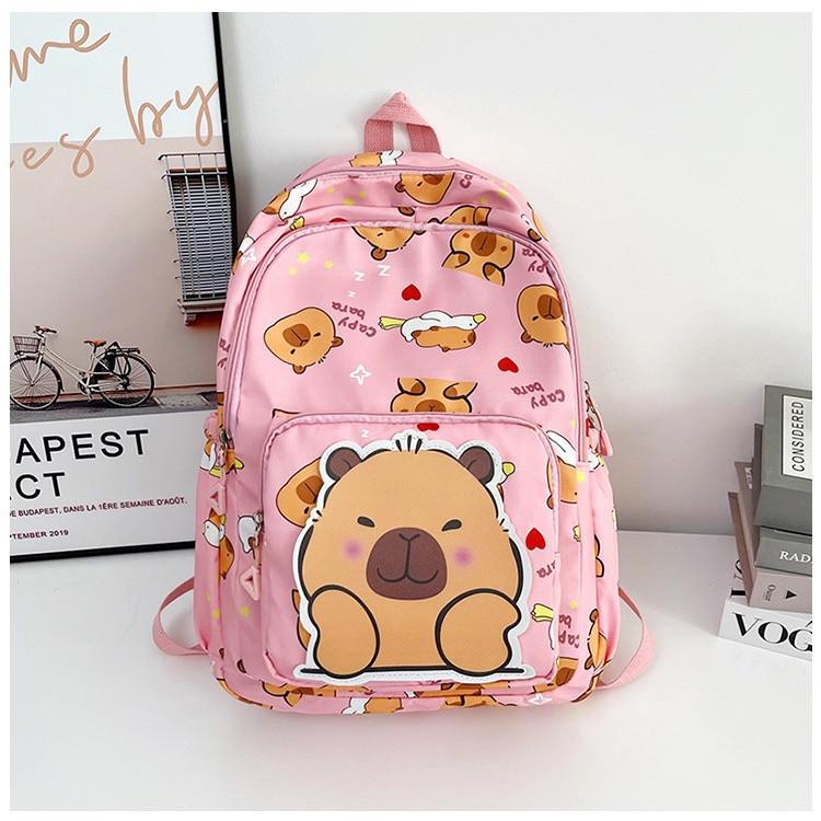 Рюкзак детский Капибара 10496 Розовый (27484929) - фото 1 Рюкзак детский Капибара 10496 Розовый (27484929) - фото 1