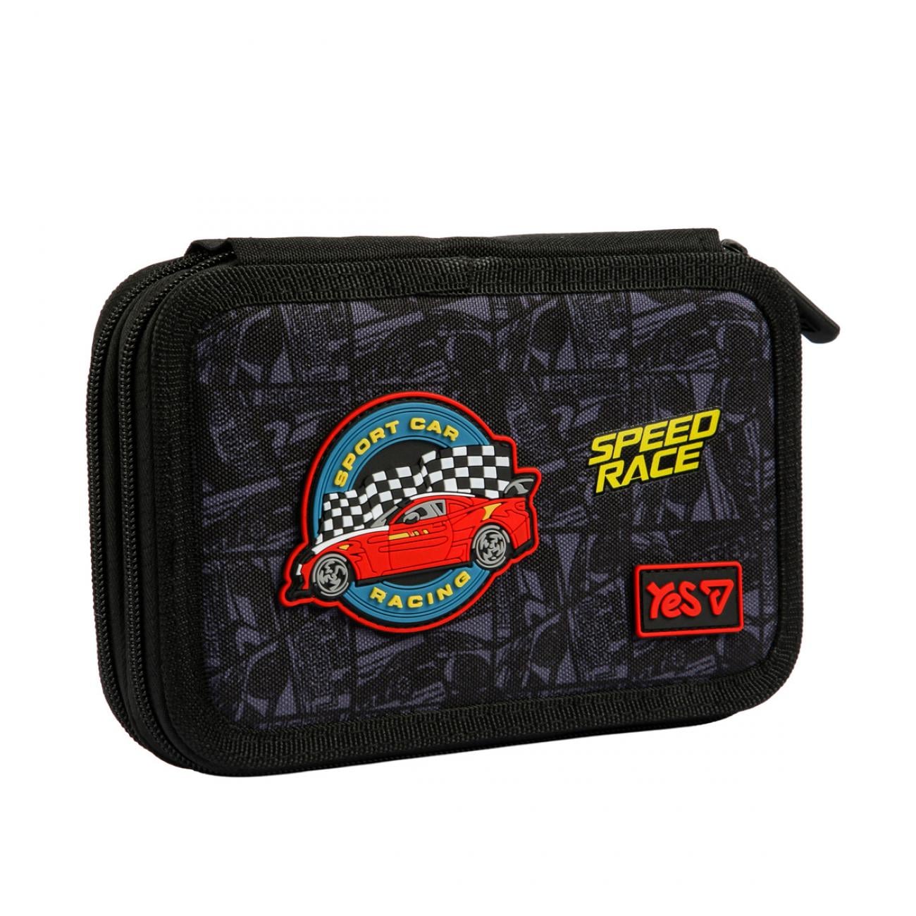 Пенал жесткий YES двойной Drift King HP-01 (533719) Пенал жесткий YES двойной Drift King HP-01 (533719)