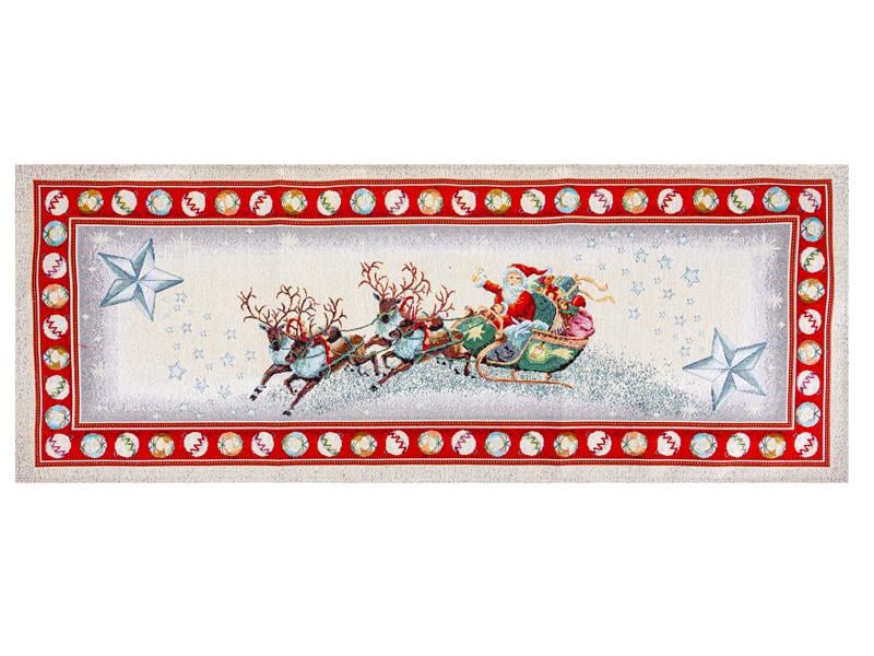 Раннер гобеленовый с люрексом Lefard Estrellas 47x140 см (716-159)
