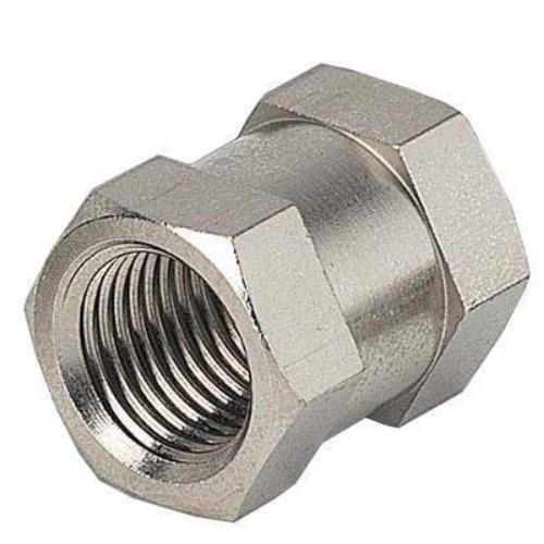 Адаптер прямой латунный цилиндрическая резьба внутренняя R 3/8" M x внутренняя R 3/8" M (PF50200606)