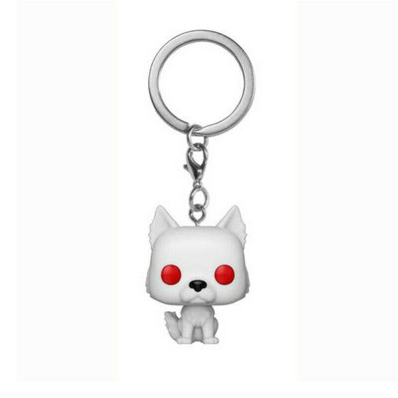 Дитяча ігрова фігурка-брелок Funko Pop Game of Thrones Ghost 4 см (GT G19)
