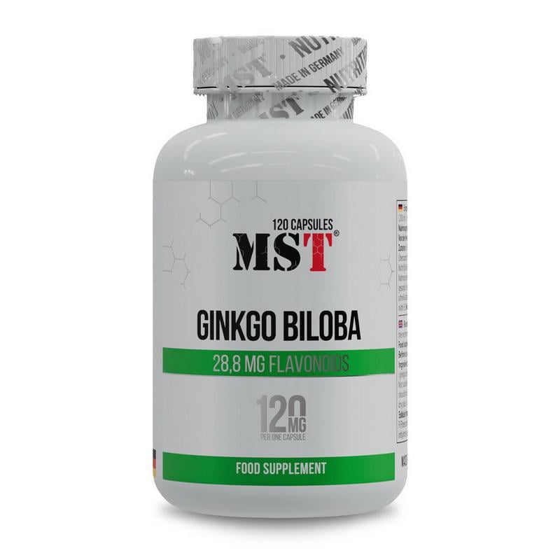 Гінкго білоба MST Ginkgo Biloba 120 mg 120 капс.