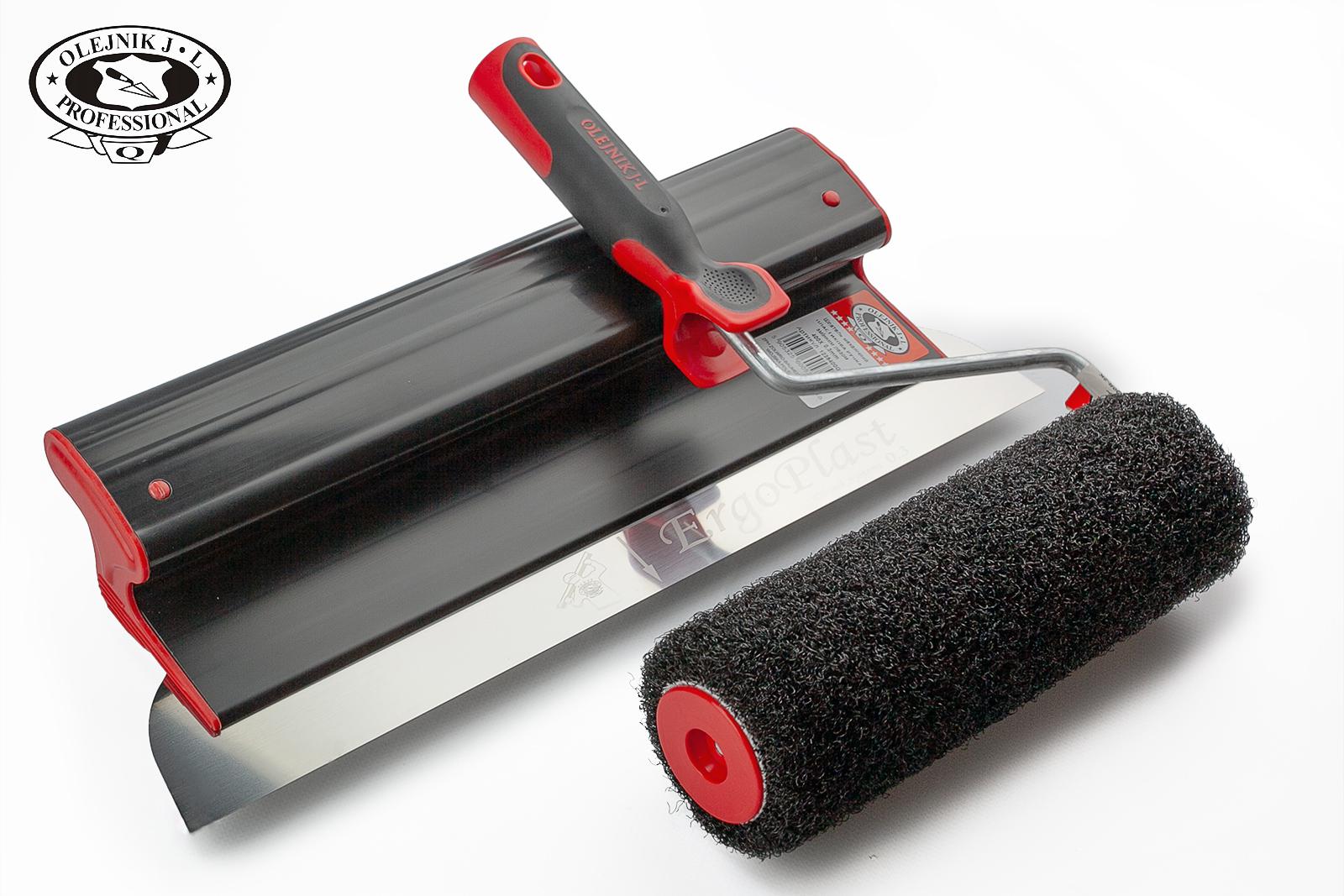 Шпатель Olejnik Ergoplast 40 см лезвие 0,5 мм с валиком 23 см (NAB400P-1) - фото 5 Шпатель Olejnik Ergoplast 40 см лезвие 0,5 мм с валиком 23 см (NAB400P-1) - фото 5