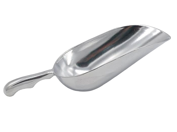 Совок для льда сыпучих продуктов и круп алюминиевый L 27 см чаша 19x10 см 400 г (438599158)