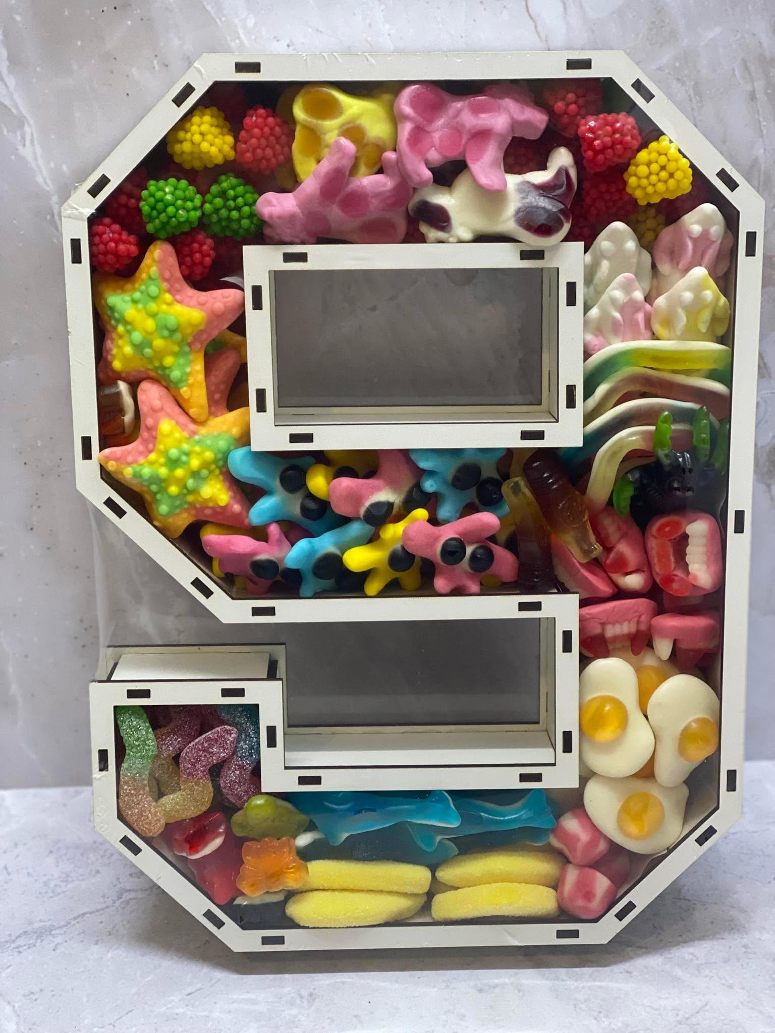 Подарочный бокс сладкий Trolli Цифра 9 ДВП из желе (2509730737)