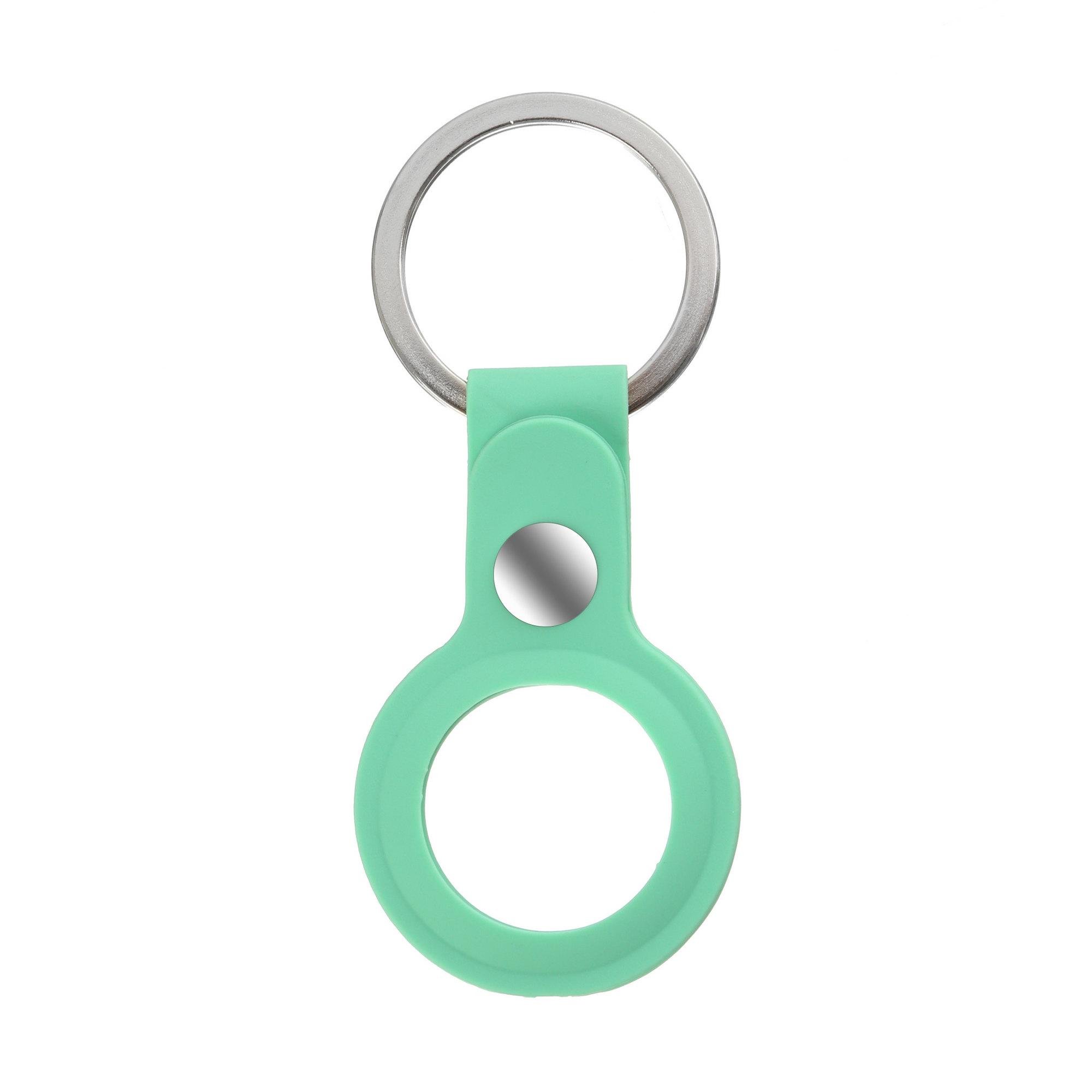 Чохол-брелок ArmorStandart для AirTag Silicone Ring with Button Grass Green (ARM59151)