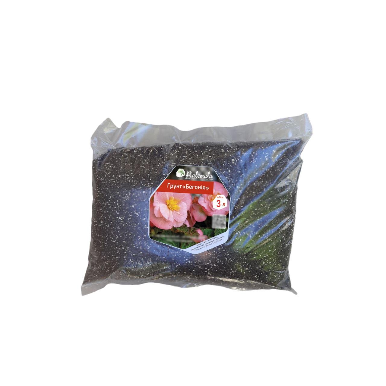 Грунт Balemala для бегонії органічний 3 л (26339902) - фото 1