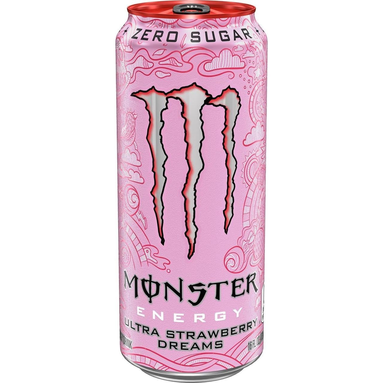 Энергетический напиток Monster Energy Ultra Strawberry Dreams Sugar Free 500 мл (2243154801)