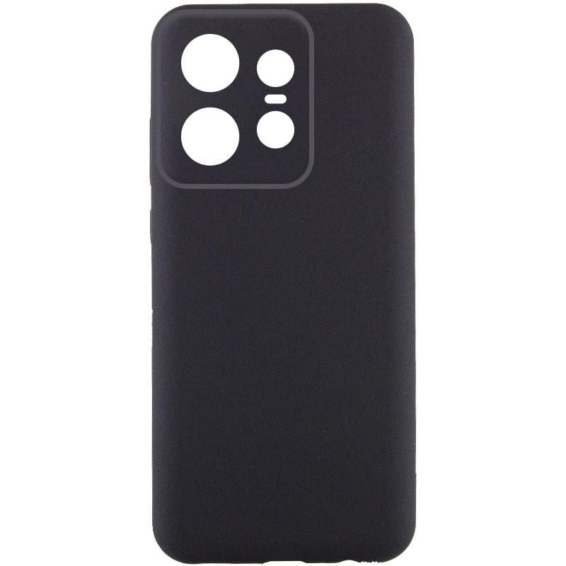 Протиударний чохол Silicone Cover Lakshmi Full Camera (AAA) для Motorola Edge 50 Pro Чорний / Black