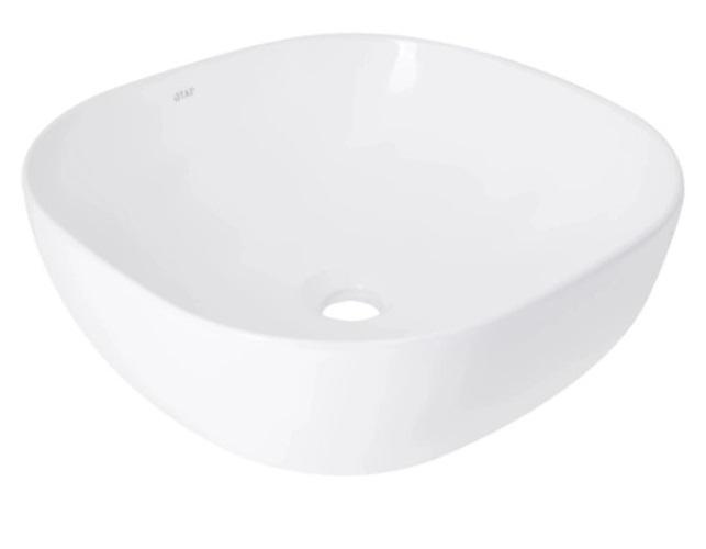 Раковина накладная Qtap Kolibri 400x400x140 мм с донным клапаном White (QT10116303W48466) Раковина накладная Qtap Kolibri 400x400x140 мм с донным клапаном White (QT10116303W48466)