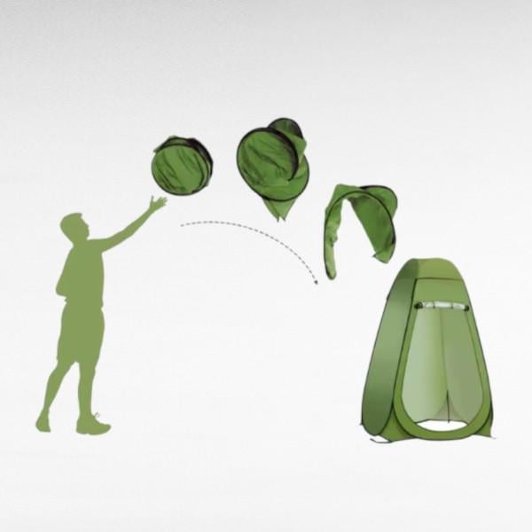 Палатка мобильная мгновенной установки 190х120см Зеленая (5980) - фото 6 Палатка мобильная мгновенной установки 190х120см Зеленая (5980) - фото 6