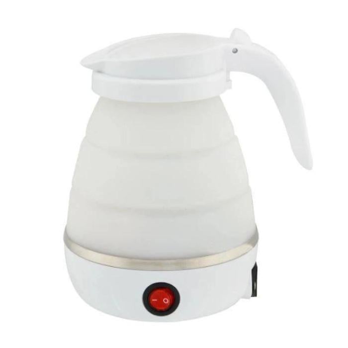 Электрочайник Electric Kettle силиконовый дорожный 500 мл Белый (521-153) Электрочайник Electric Kettle силиконовый дорожный 500 мл (521-153)