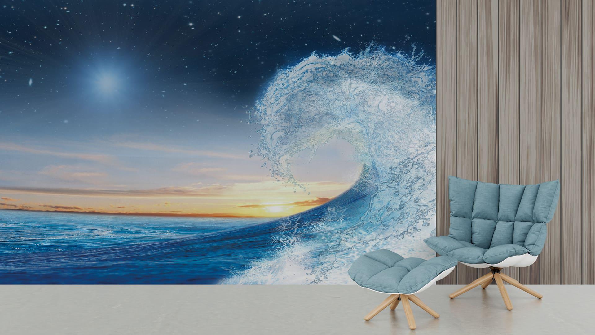 Фотообои флизелиновые Styleo Print-walls Тишина стихии 0824 300х250 см (Pw-0824/2)