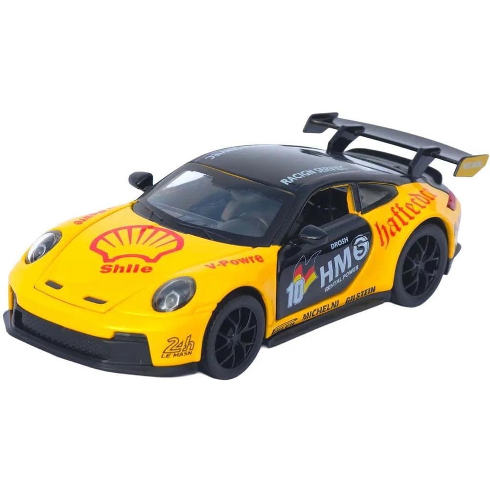 Машинка инерционная металлическая Porsche 911 GT3 RS 1:32 с светом/звуком открывающаяся дверь/капот/багажник (3018707024)