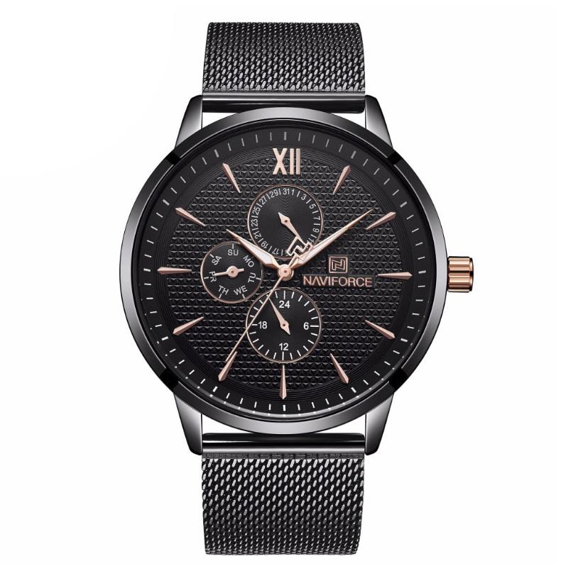 Мужские часы Naviforce Business Steel 3003