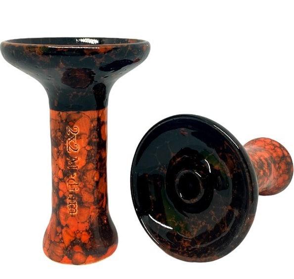 Чаша для кальяна 2x2 Hookah Medium Mosaic Orange (12281)