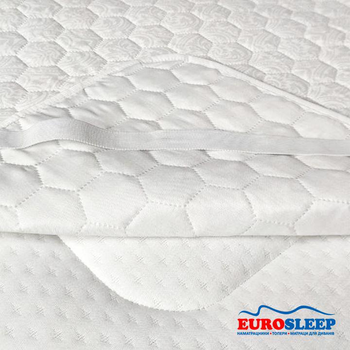 Наматрацник з резинками-фіксаторами Eurosleep Cotton 120х200 см - фото 2