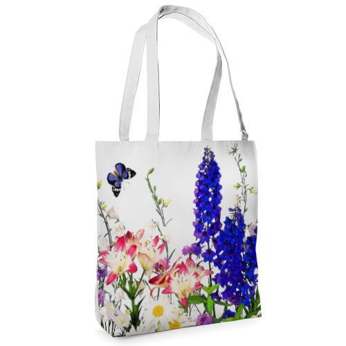 Сумка тканевая Presentville Tenderness Весеннее настроение (ST TB013 WH)
