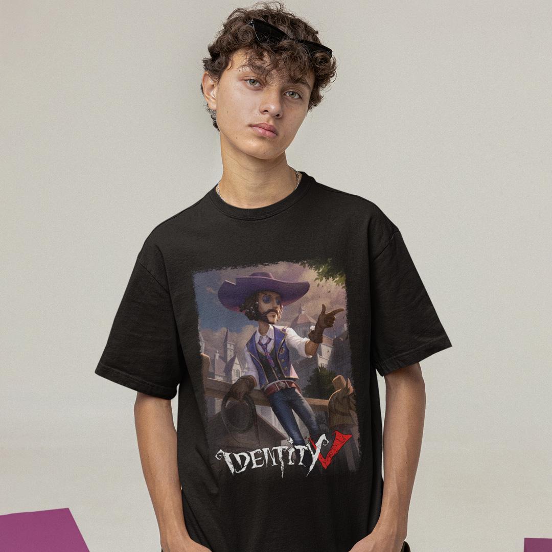 Футболка унисекс Identity V Cowboy XS Черный (0000014939)