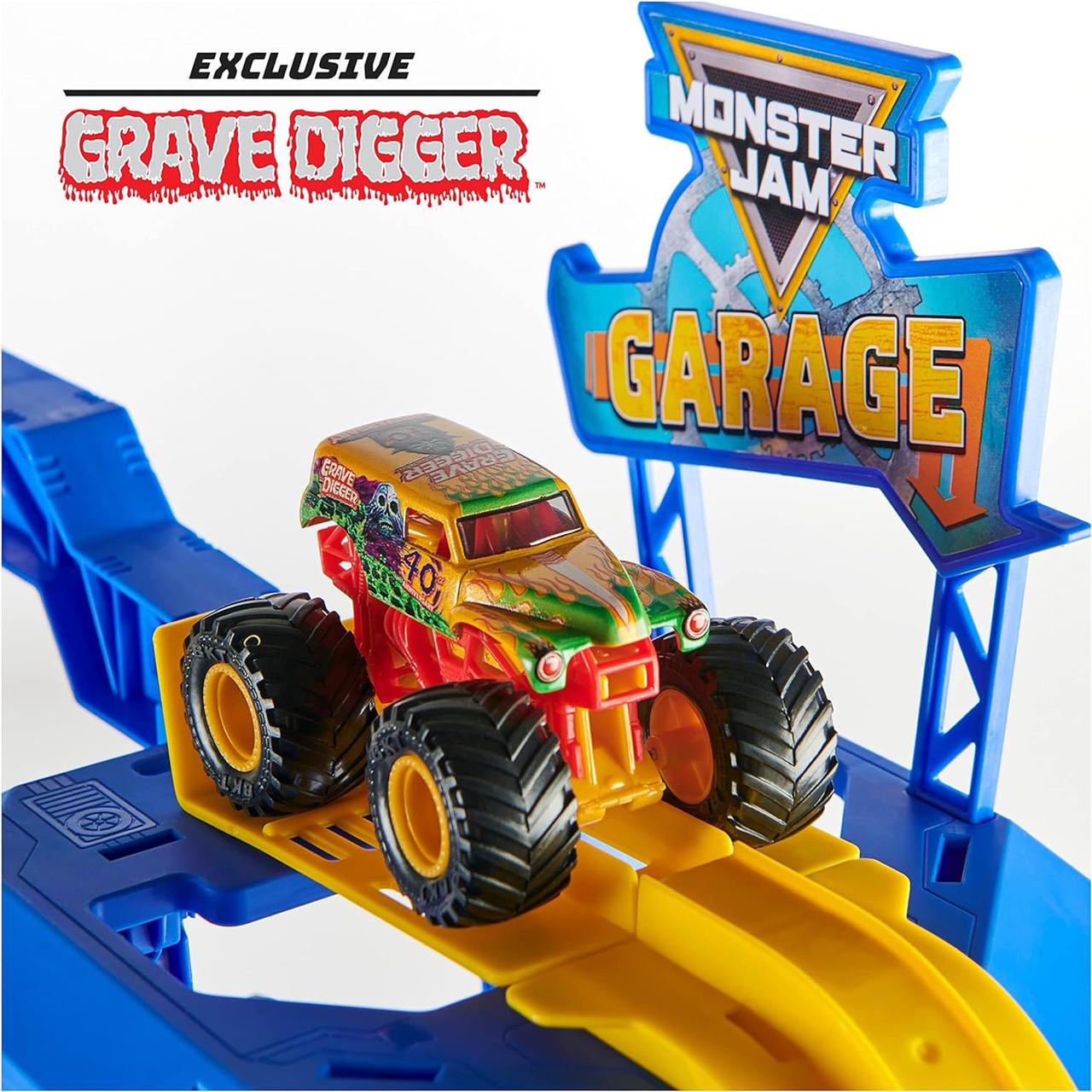 Ігровий набір Monster Jam Garage 6065444 зі звуком та світлом (18184636) - фото 3