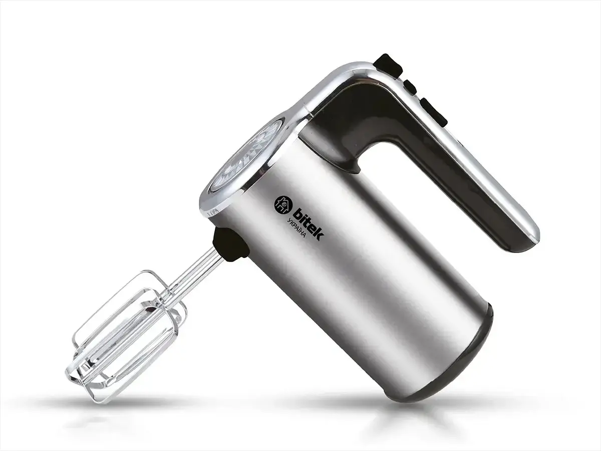 Міксер BITEK BT-5526 1200 Вт 4 насадки Сірий (ML-04733)